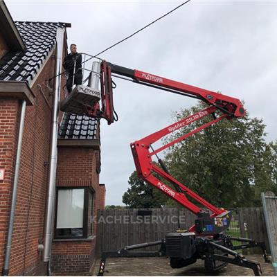 Opbouw met gebruik van onze hoogwerker